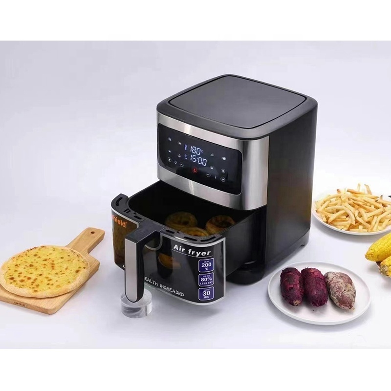 With wifi High Quality Air Fryer Multi Cooker Without Oil Household 6.5L8L Smart Air Fryer On Sale