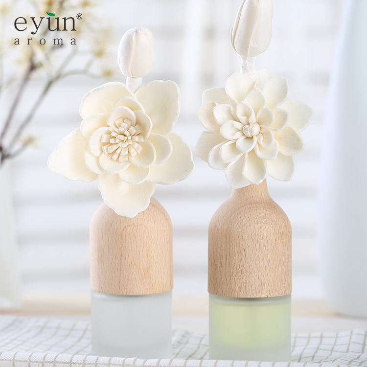 Eyun S08 Non-Toxic Air Fresh Aroma Reed Diffuser Packaging Stick with Flower