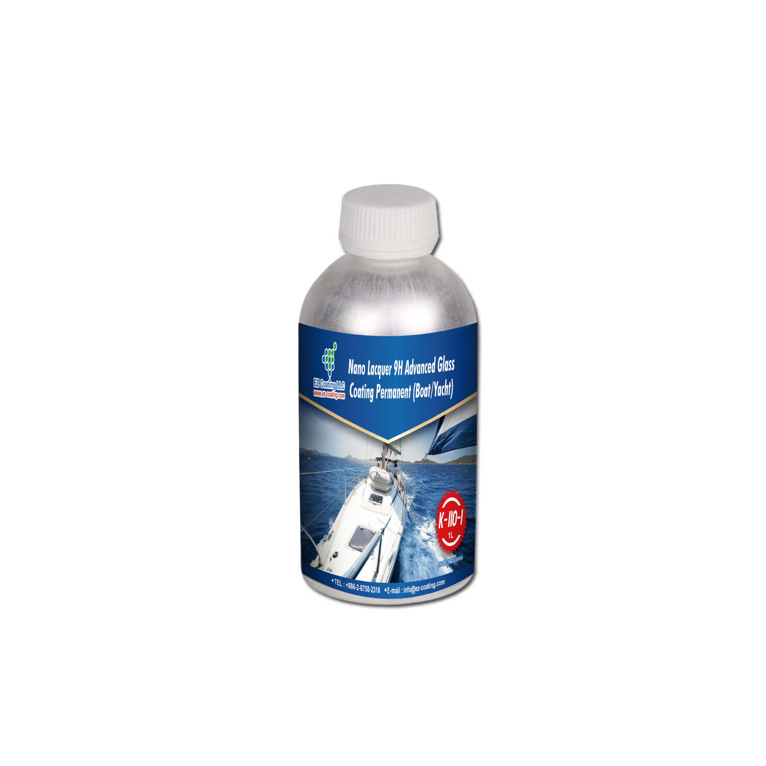 Durable Nano Ceramic Coating for Marine or Boat Surfaces SiO2 Based Spray Application for Water Resistance and Protection