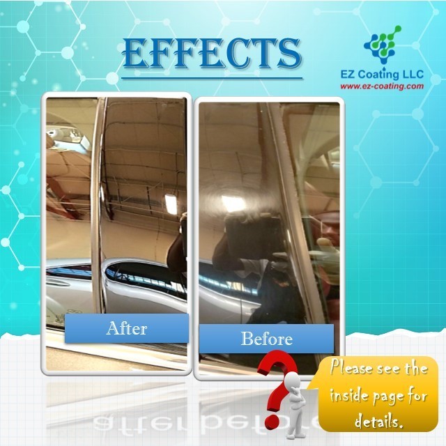 Nano self cleaning hydrophobic TiO2 coating