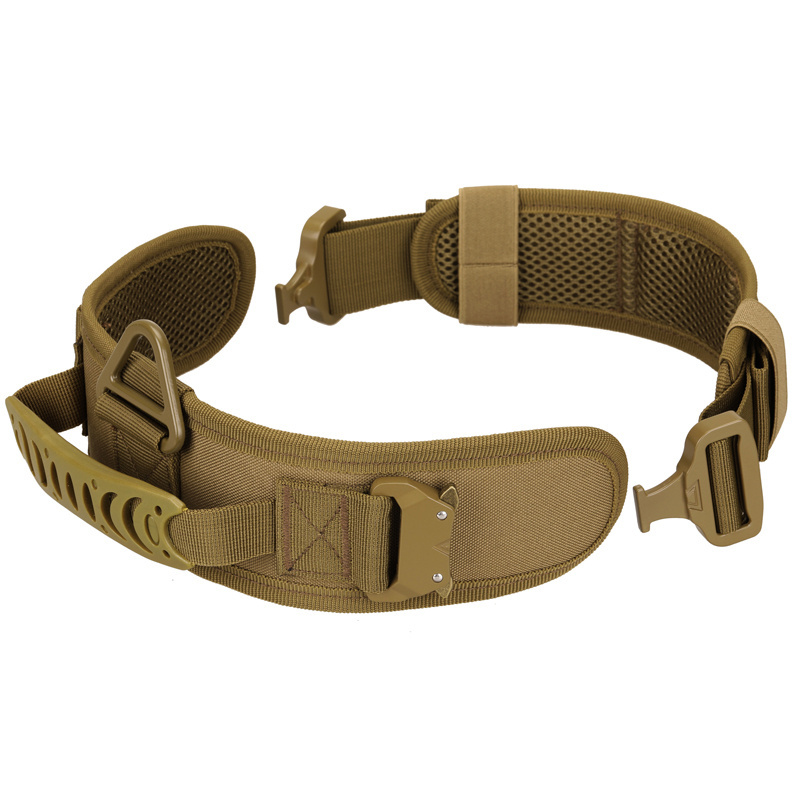 Manufacturer Custom K9 Dog Training Collars Adjustable Tactical Durable Large Dog Collar for Large Dogs with Easy Control Handle