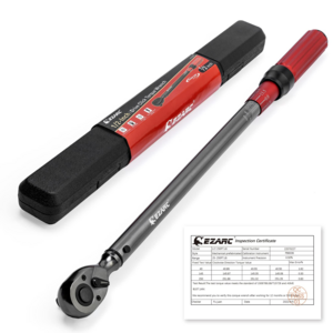 EZARC 1/2 Inch Drive Click Torque Wrench for Car Truck Wheels Tire Lug Nuts