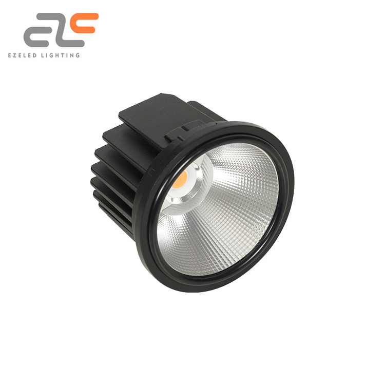 Commercial Down Light 3000k Anti Glare Mr16 Led Downlight Spotlight Aluminum Square Cob Ceiling Spot Light