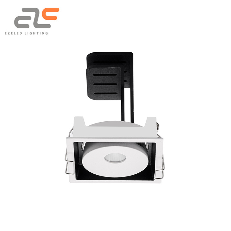 EZELED Brightest Dimmable Aluminum COB No Strobe Down Lighting 12 2X12 3X12 4X12 Watt Spotlight LED