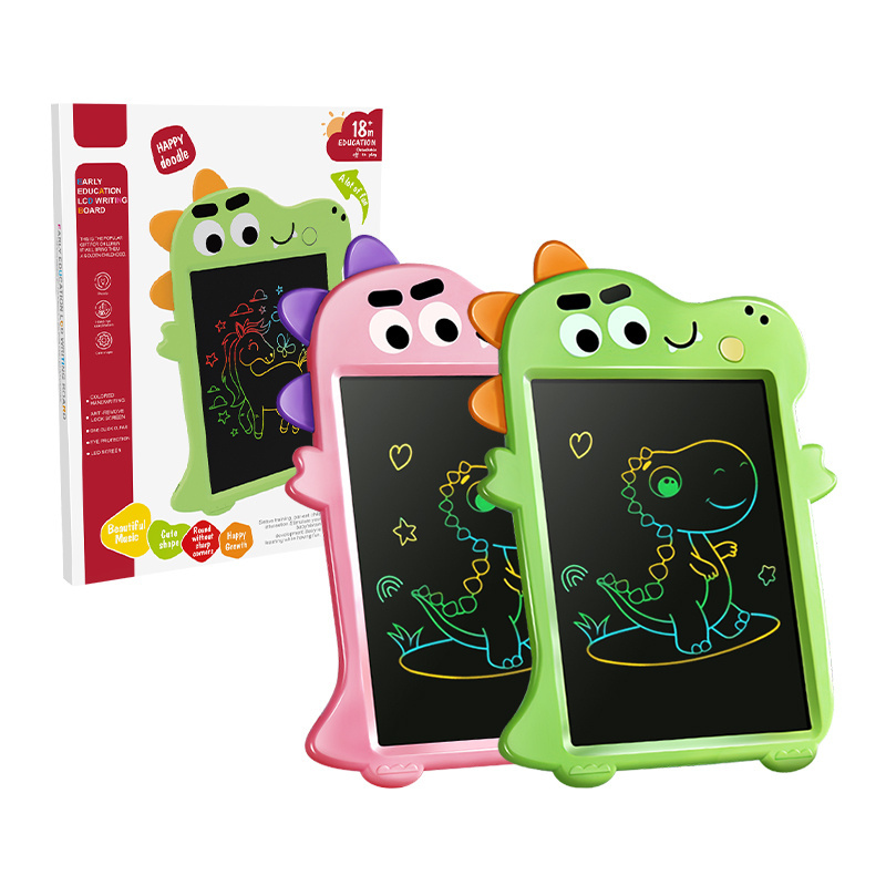 Zhorya Cartoon LCD Writing Tablet 10 Inch Electronic Writing Pad Color Drawing Board For Kids