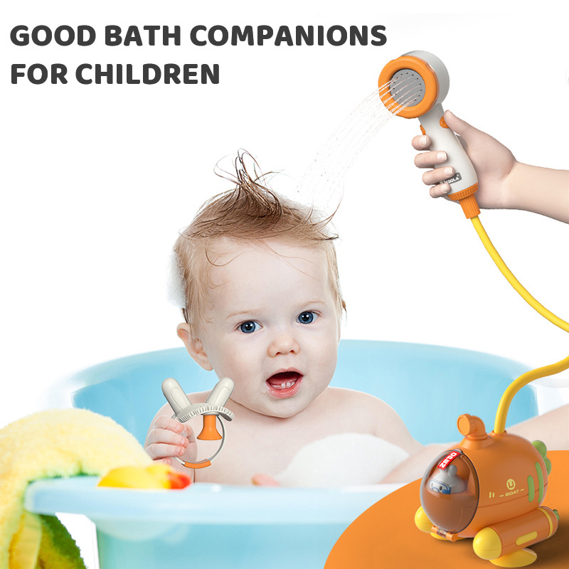 Zhorya Multifunctional Children's Bathroom Summer Toys Water Game Duck Baby Bath Toys For Kids