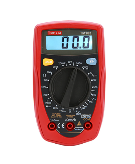 hotsale uni-t toplia mini handheld digital multimeter TM102