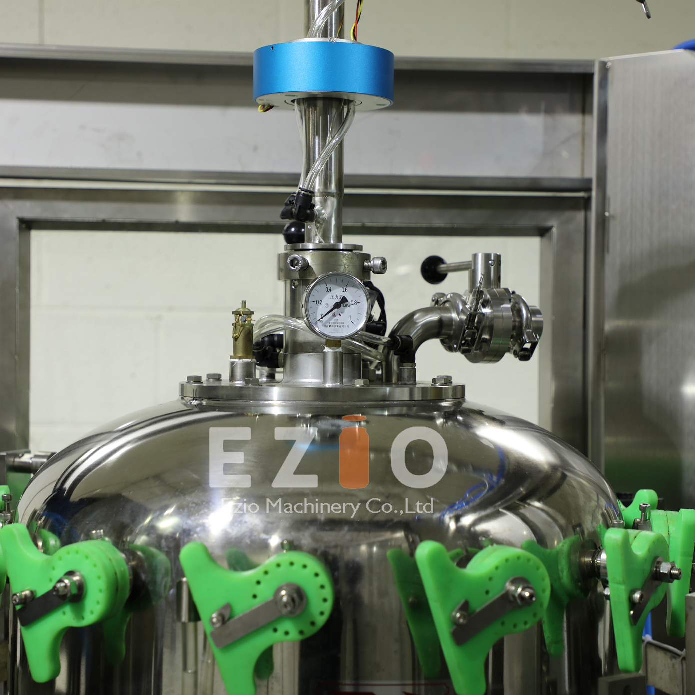 Ezio Made Low Oxygen Automatic Craft Beer Spirit Aluminum Can Filler Filling And Sealing Machine System / Canning Line Equipment