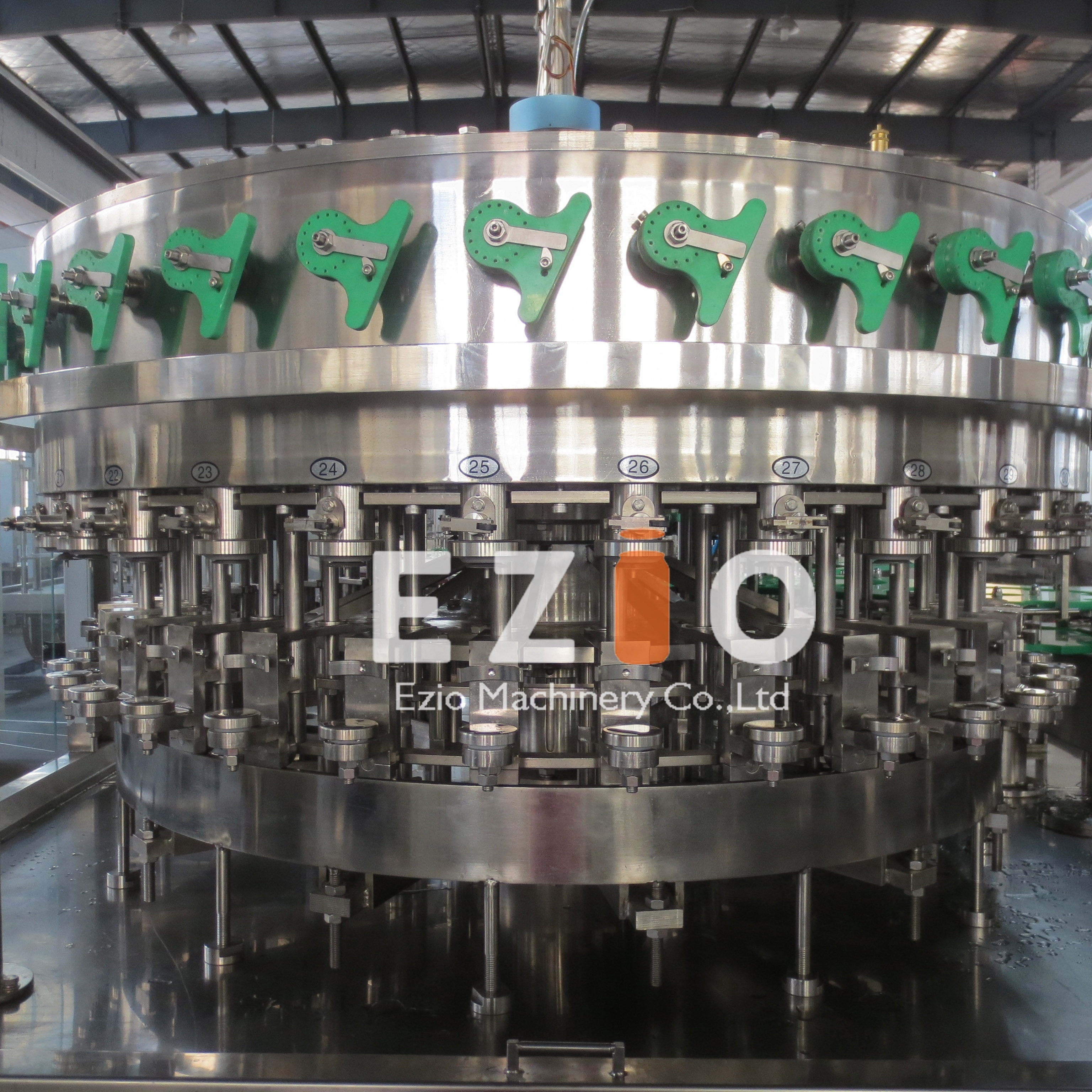 More guarantee Automatic Carbonated Soft Drink Aluminum Can Filling And Seaming Machine Line / Beer Can Filler And Seamer