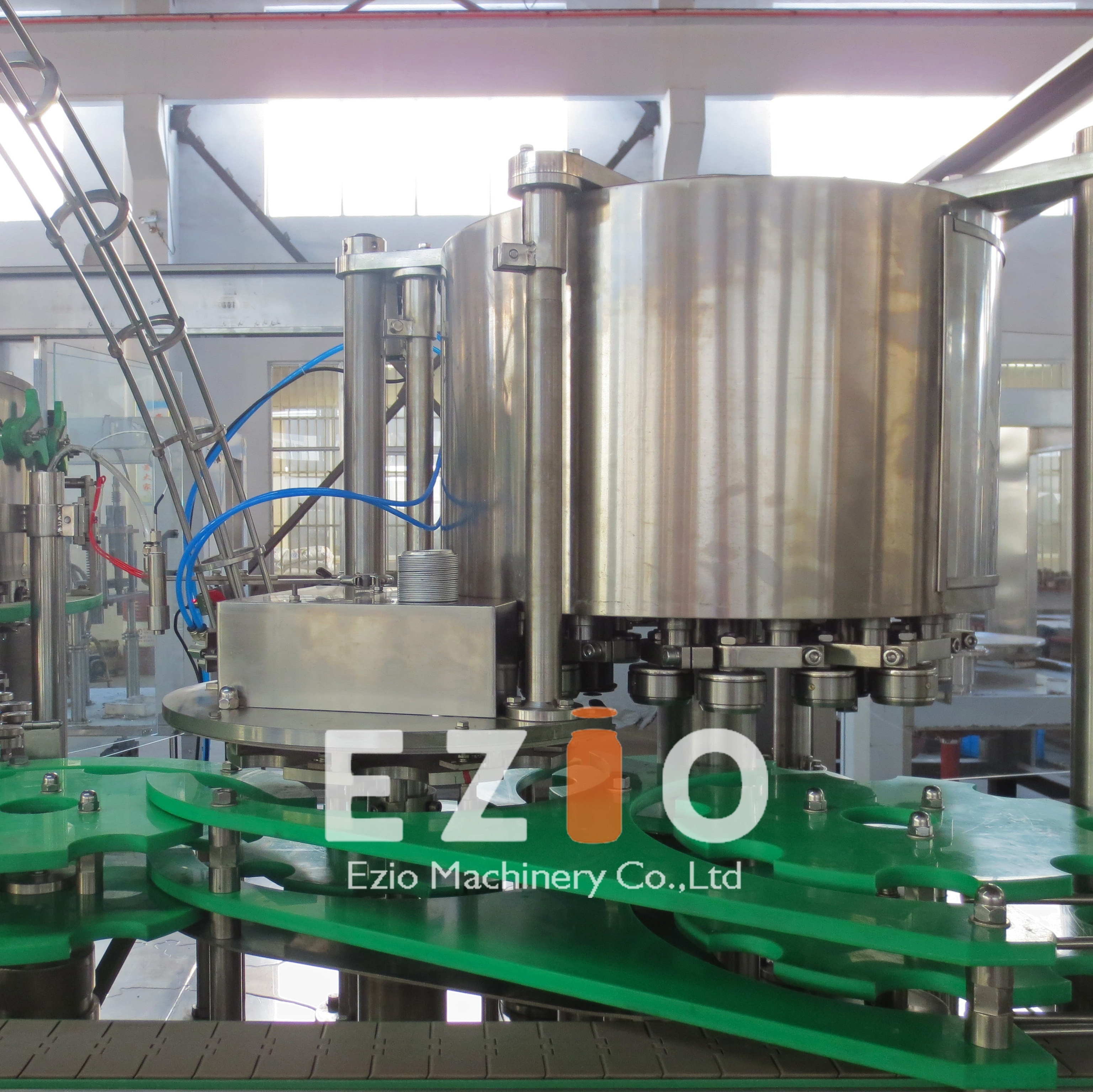 More guarantee Automatic Carbonated Soft Drink Aluminum Can Filling And Seaming Machine Line / Beer Can Filler And Seamer