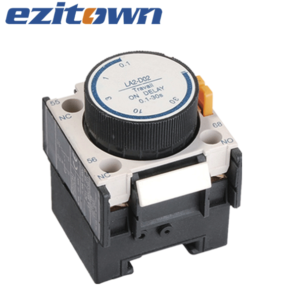 LA2-D Time delay Auxiliary contact block timer relay thermal relay contactor telemagnetic electrical contactor