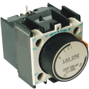 LA2-D Time delay Auxiliary contact block timer relay thermal relay contactor telemagnetic electrical contactor