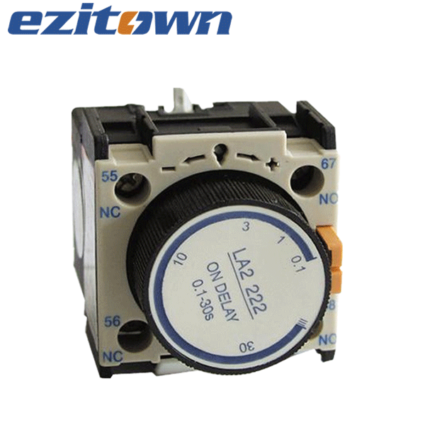 LA2-D Time delay Auxiliary contact block timer relay thermal relay contactor telemagnetic electrical contactor