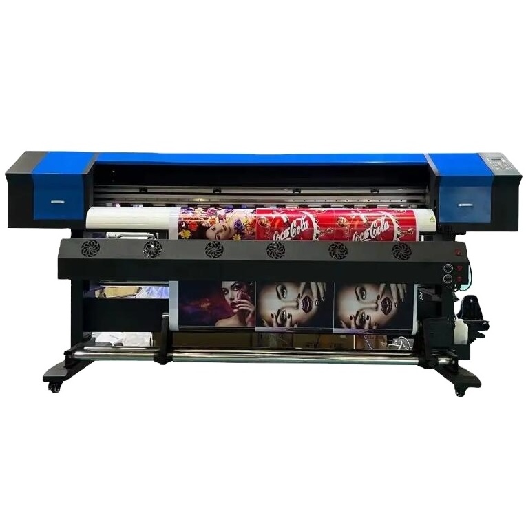 1.8m Digital Inkjet Printer Tarpaulin Printer Sticker Printing Machine Xp600 Eco Solvent Printer