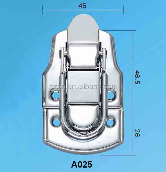 Metal case latch locks with key /Wooden box latch with keys/Tool case padlock with keys