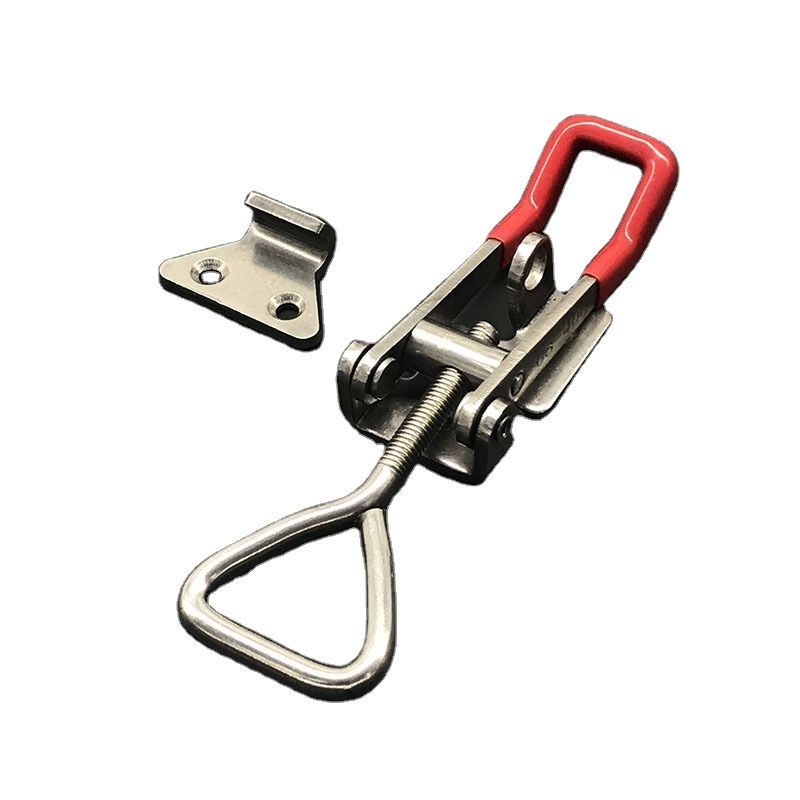 Heavy-Duty Zinc Plated Toggle Clamp Hook Quick Release Toggle Latch Locking Case Latch Flight Case Hardware-Packed Polybag Box