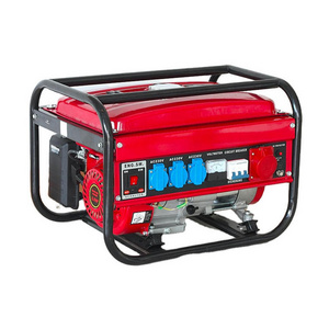 EZONE Wholesale Professional 110V 220V 220 Volts 2KW 2000W 5Hp Portable Gasoline Petrol Engine Power Electric Generator For Home