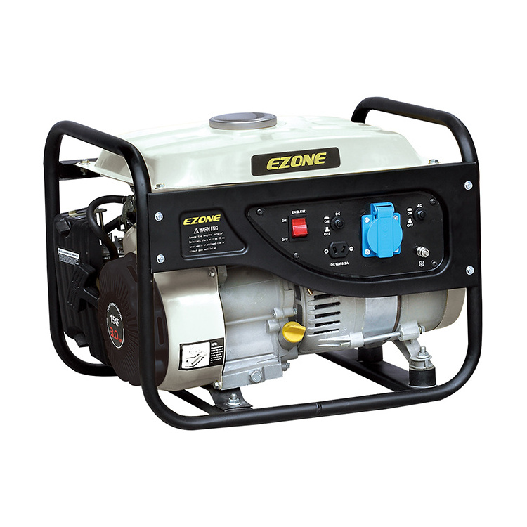 220V 1000W 1000 Watt 1 Kw 0.9Kw 1Kw 1Kv 1Kva Gas Portable Petrol Benzin Generator Electric Power Gasoline Generators For Home