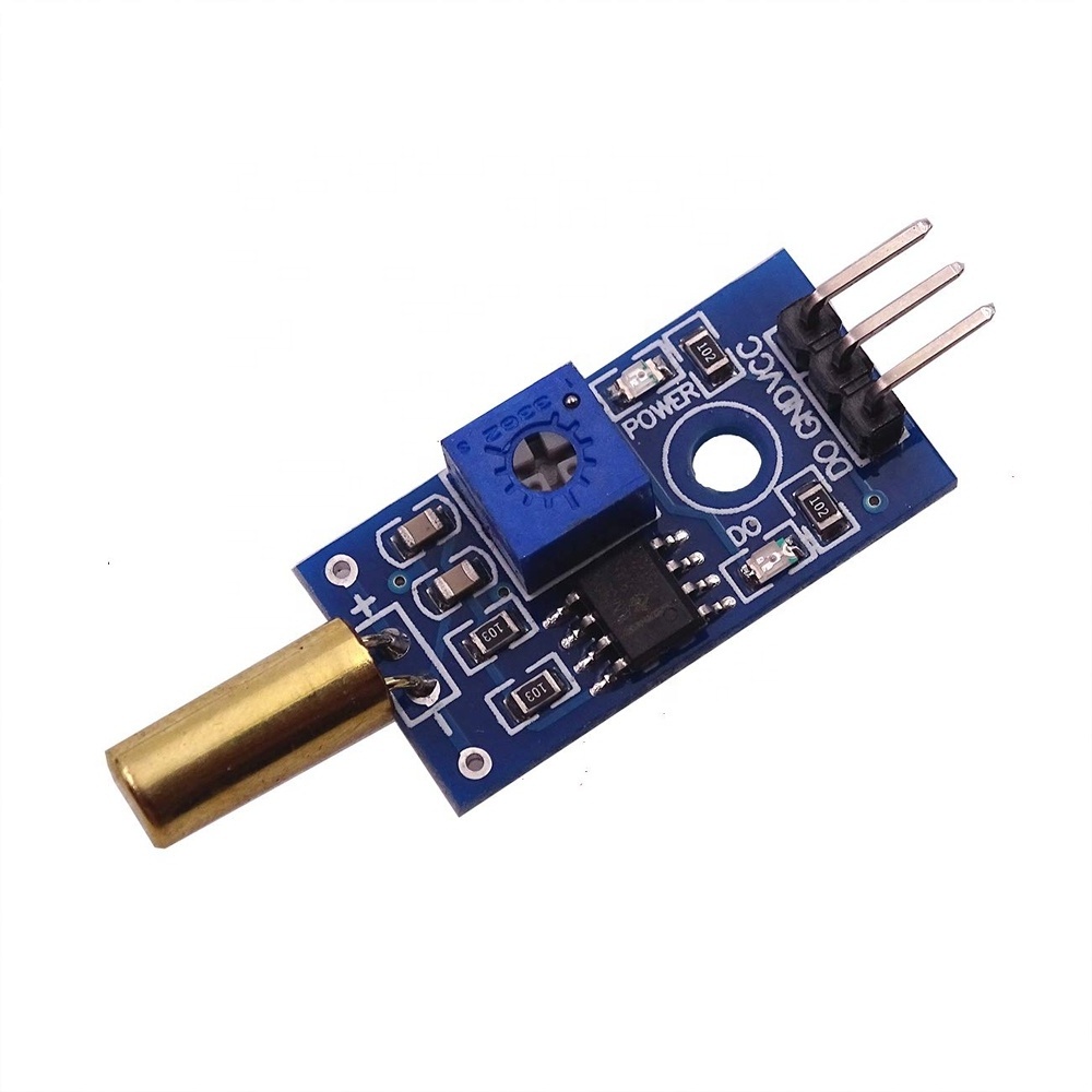 SW-520D Tilt Sensor Module Angle Sensor Module Ball Switch Golden SW520D