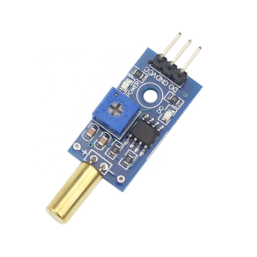 SW-520D Tilt Sensor Module Angle Sensor Module Ball Switch Golden SW520D