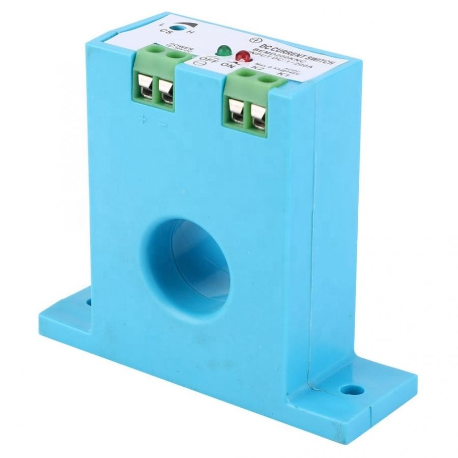 Flameproof Adjustable AC Current Sensing Switch 1-200A DC 10-30V Control Switch Normally Open/Normally Closed