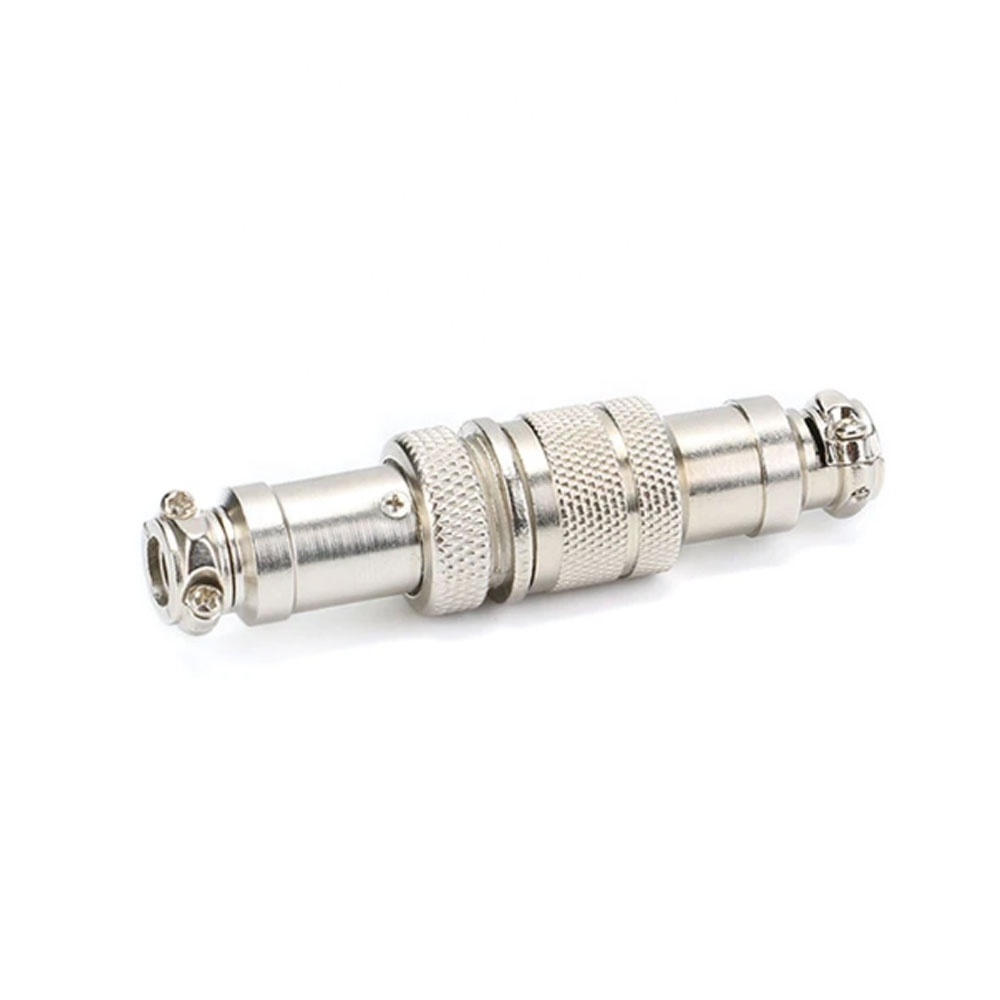 2PCS/set GX16 2/3/4/5/6/7/8/9 Pin Male & Female 16mm Circular Aviation Socket Plug Wire Panel Connector 2PCS=1pcs Male + Female