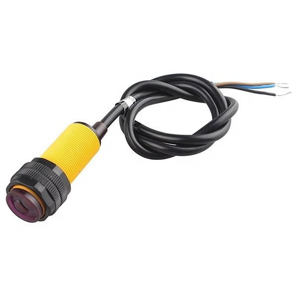 E18-D80NK Infrared Obstacle Avoidance Photoelectric Sensor Proximity Switch 3-80cm Detection Range Adjustable for Smart Car