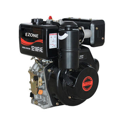 186F 186Fae Moteur Diesel 7.5 Kw 10 Hp 10Hp 3600Rpm Electric Start Air Cooled Diesel Engine