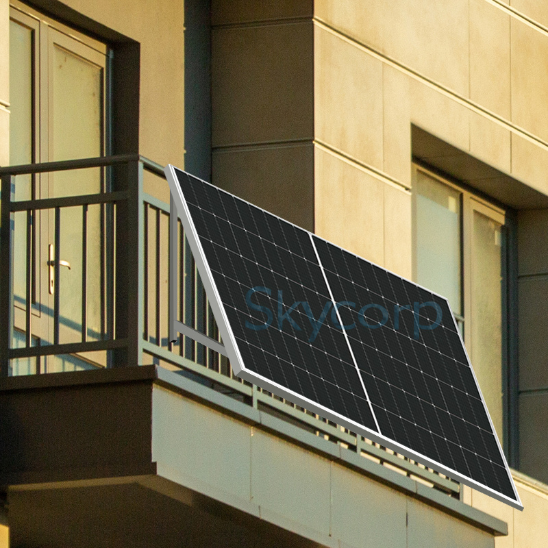 Balcony Power  Home Balcony certified grid tied complete solar kit 600W balcony system power plant Germany