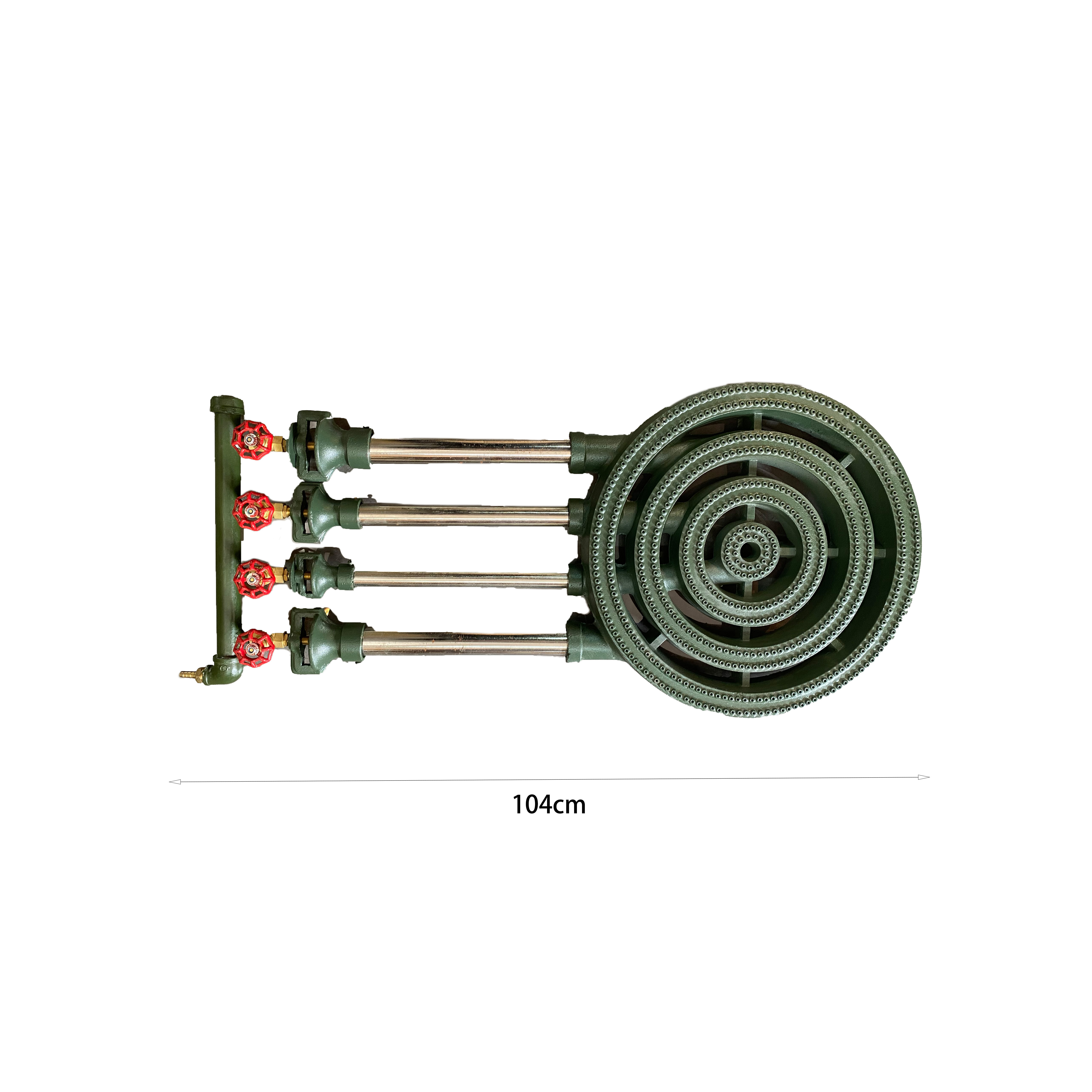 Commercial Gas Burner for Outdoor & Household Hotel Use with Cast Iron Surface Material