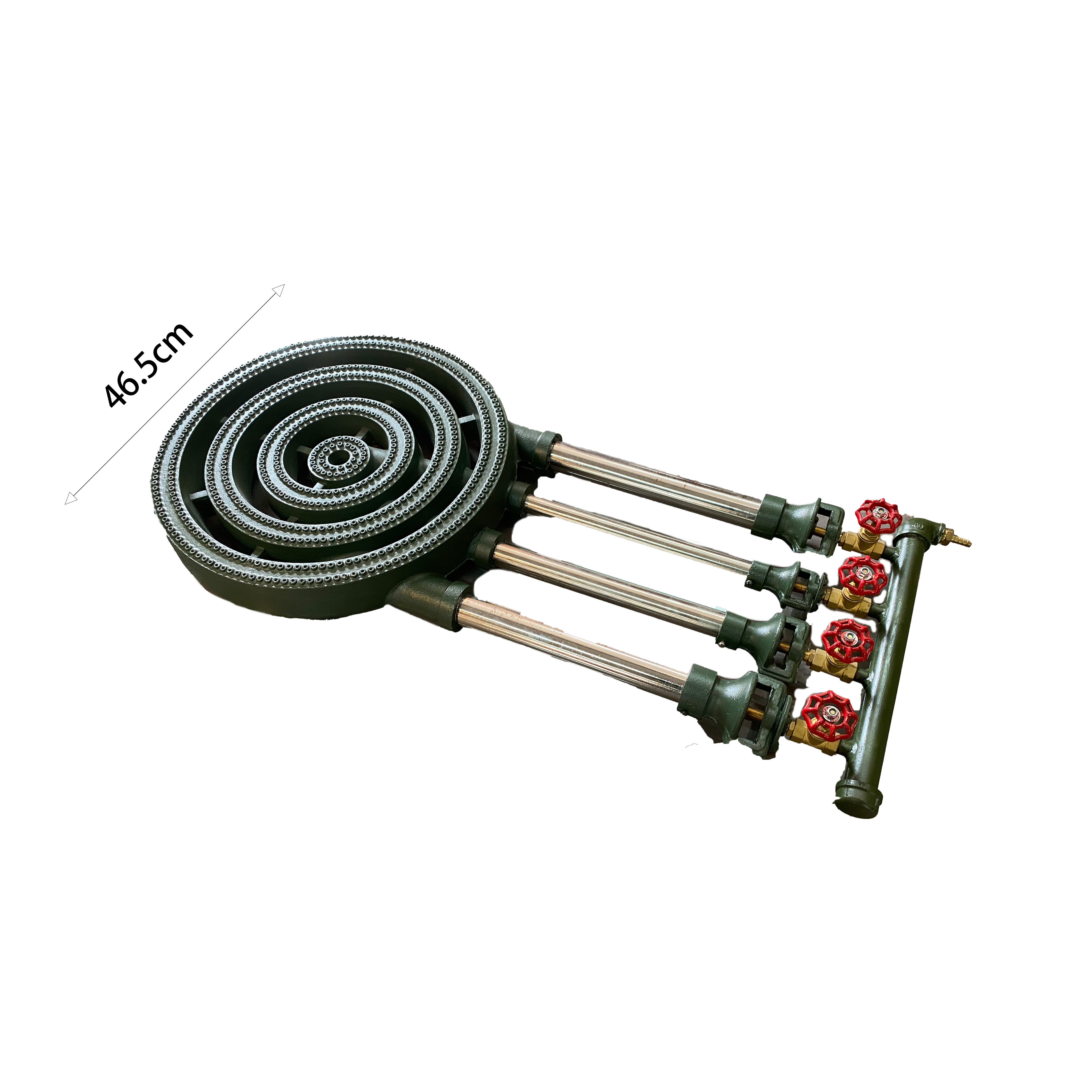 Commercial Gas Burner for Outdoor & Household Hotel Use with Cast Iron Surface Material