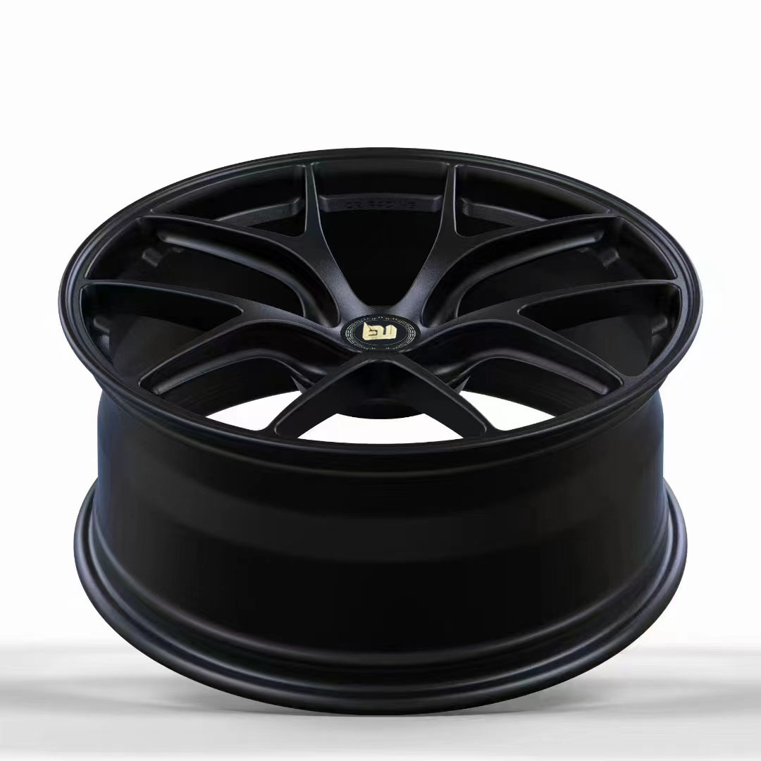 EZW aluminium alloy deep dish 2 piece bus car wheel rim for car