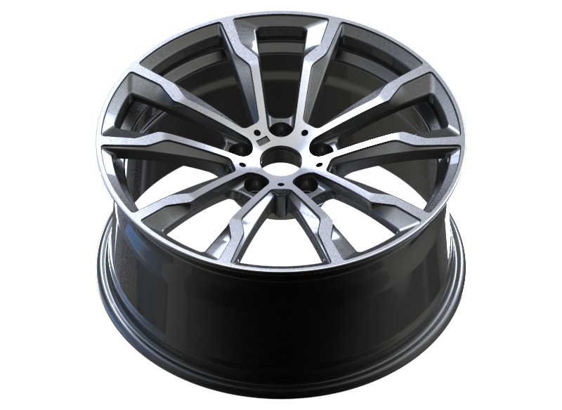 Fashion Design Aluminum Car Wheel Rims 5 Holes Pcd 120 Rines 20/21/22 Inch Forged Alloy Wheel Rims