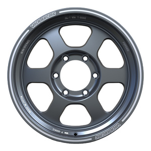 DX013-1785 Retro car rim matt black 17 inch car wheels passenger Car Factory direct sale in Aftermarket