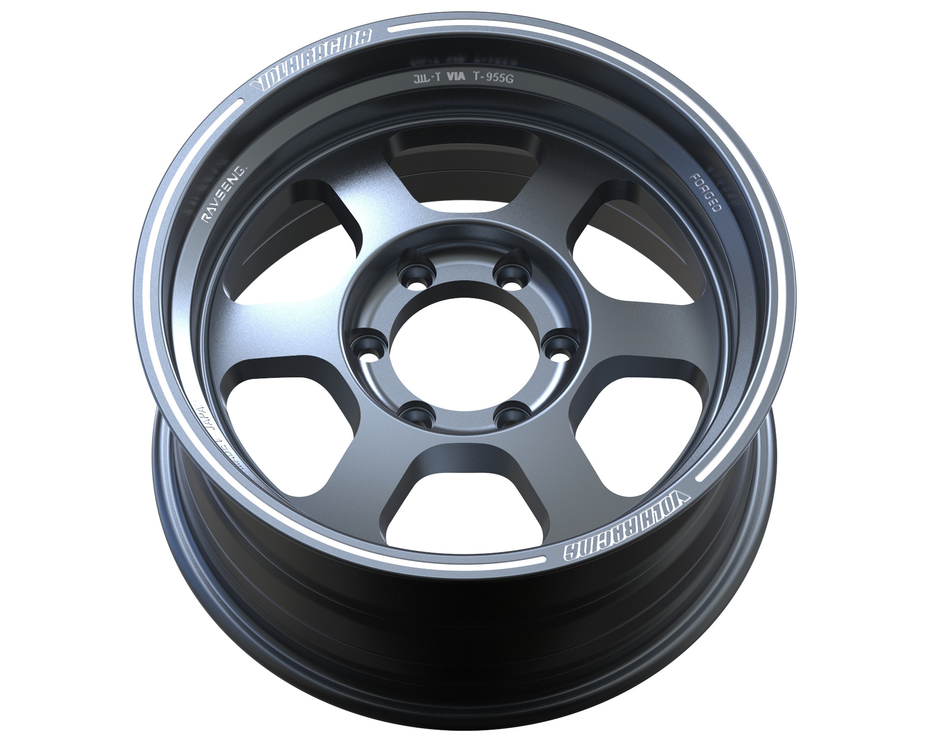 DX013-1785 Retro car rim matt black 17 inch car wheels passenger Car Factory direct sale in Aftermarket