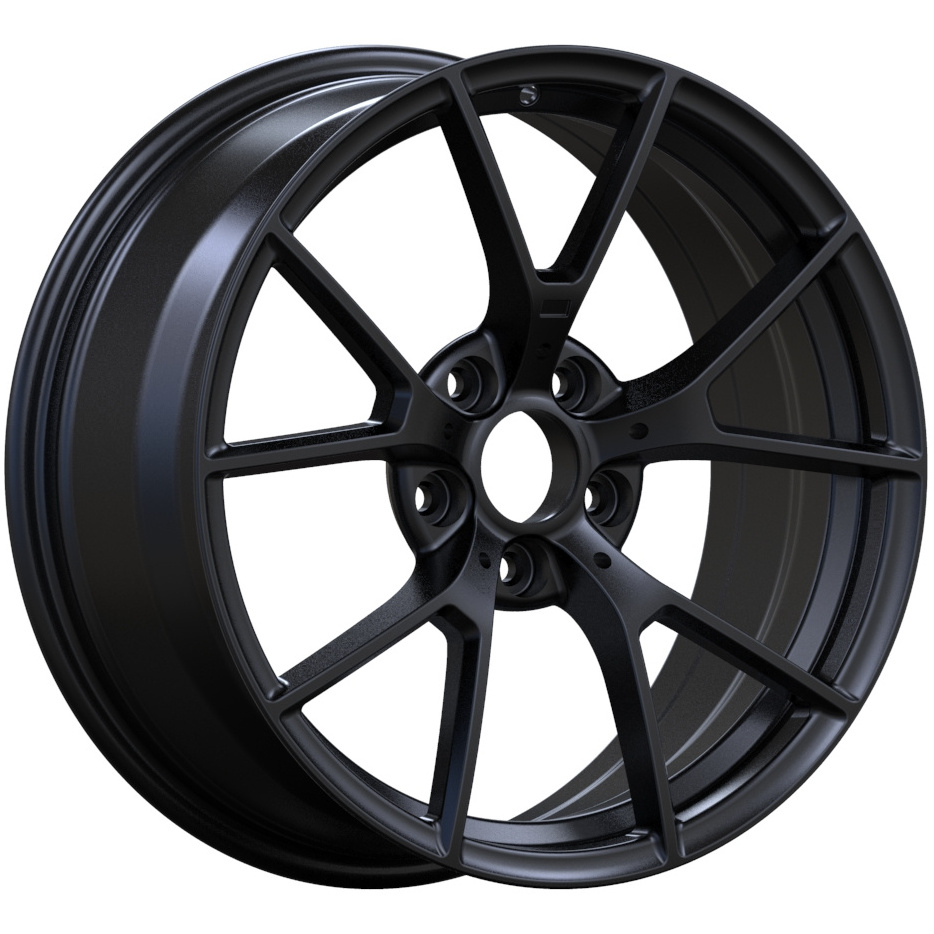 18 inch wheels Forged car rim aviation aluminum 6061PCD 5x120 alloy car wheels mesh design deep dish