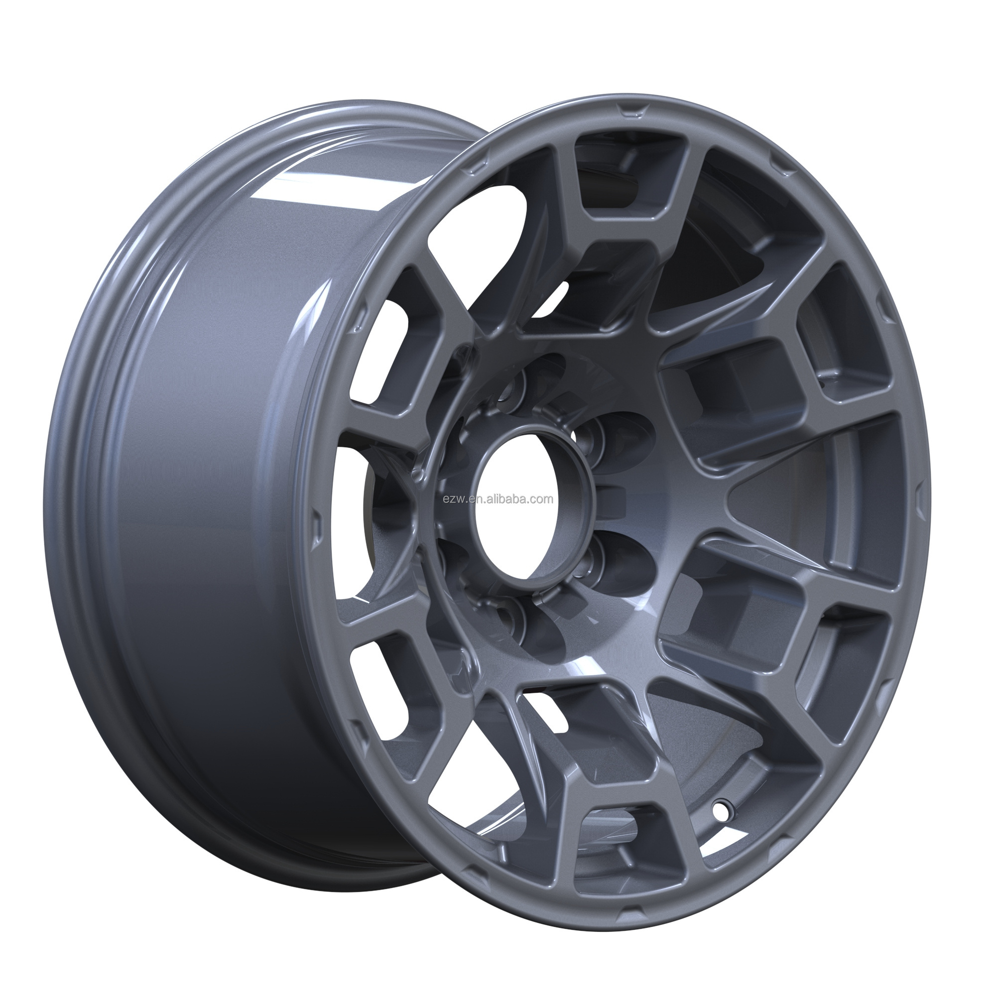 EZW BK028 4*4 forged or casting wheel with beadlock customized alloy rims casting offroad wheels rims