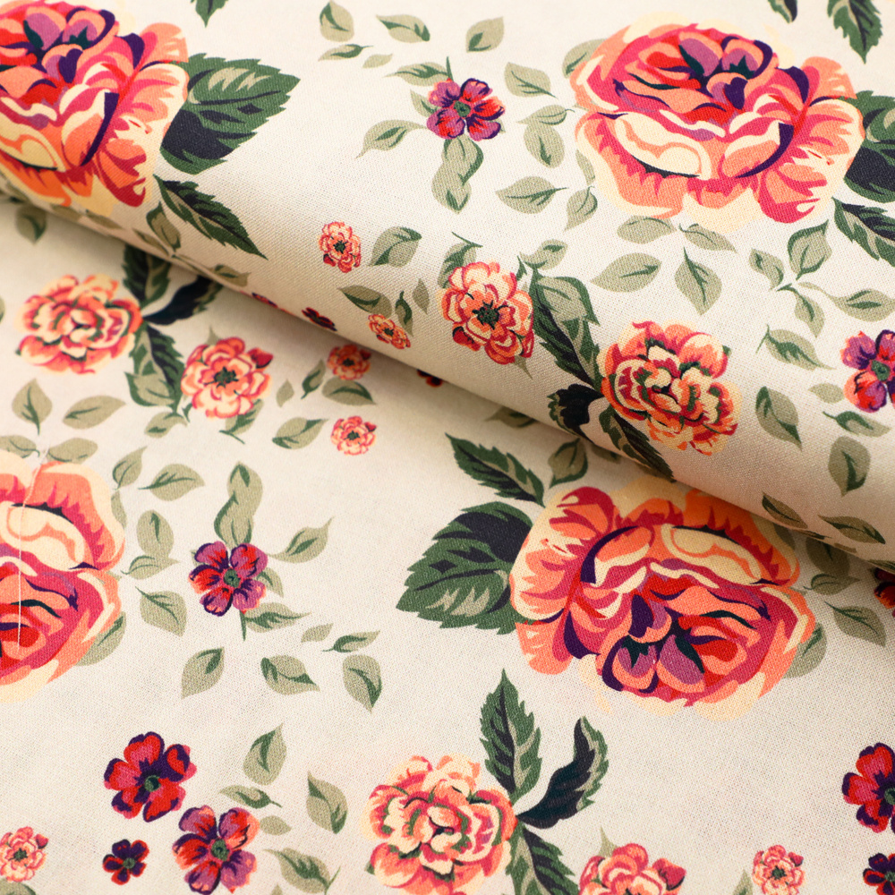 New Arrival Flower Fabric Floral Pattern Upholstery Fabric For Patchwork Quilt Curtain