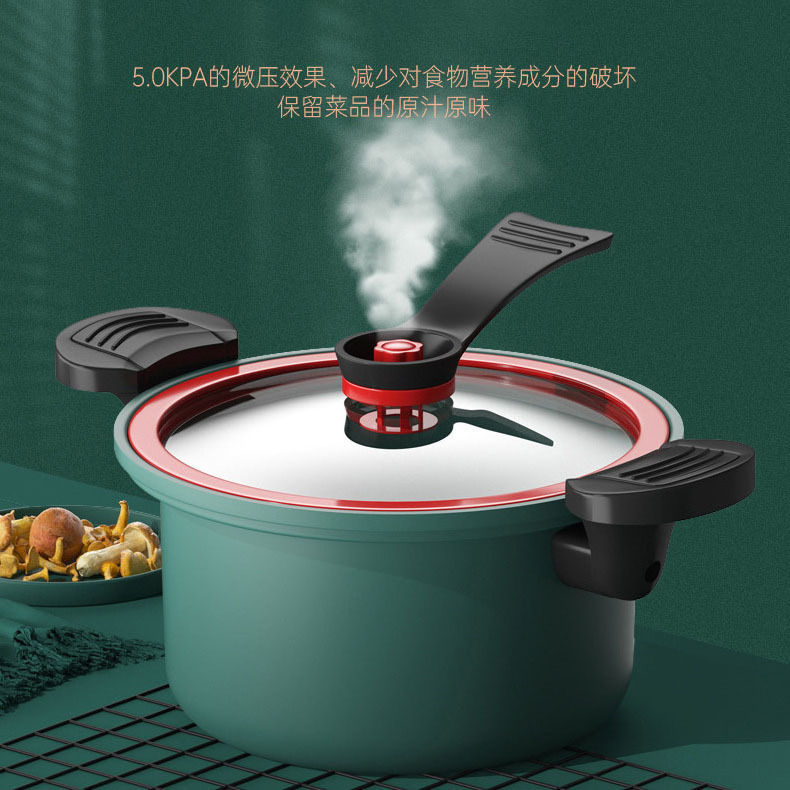 Stock Pot Nonstick Soup Casserole Cooking Sauce Cookware Stainless Steel Electric Pressure Cooker with Lid