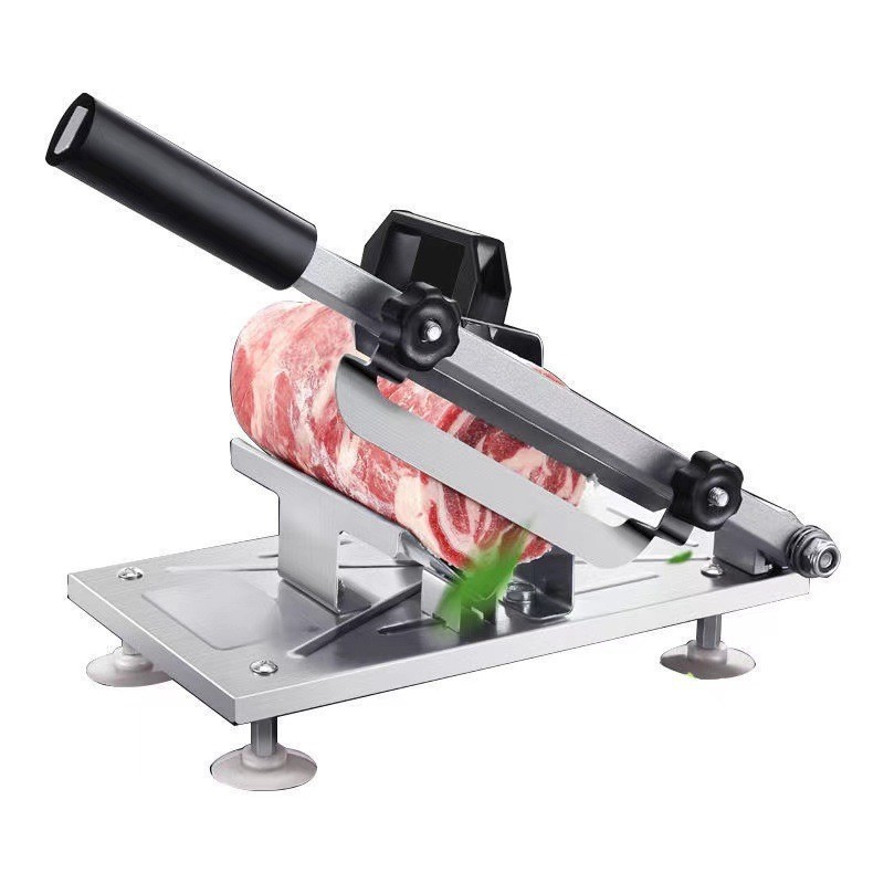 Home Cooking Hot Pot Shabu BBQ Manual Frozen Meat Vegetable Fruit Stainless Steel Meat Beef Mutton Roll Slicer Cutter