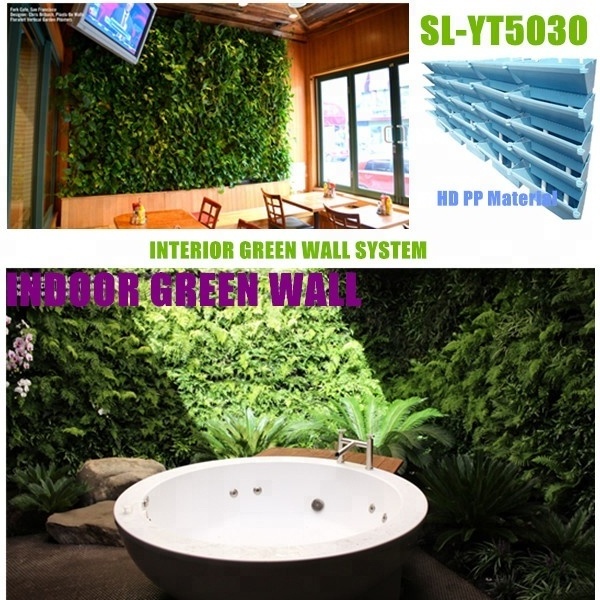 Vertical garden system Living wall trays vertical hanging garden planter