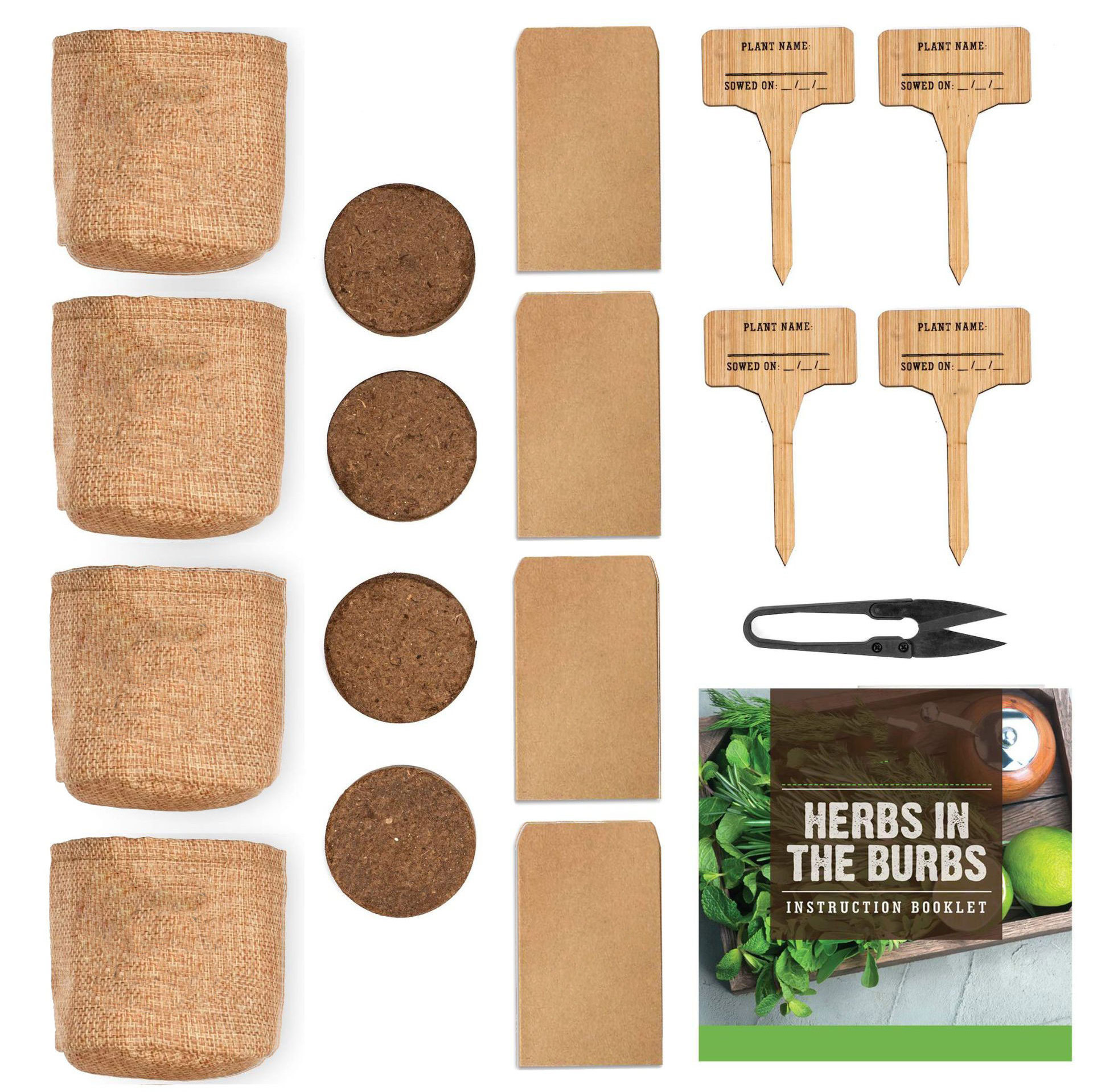 gift items 2021 creative gift for children and mother or any gardeners wholesale herb garden starter kit