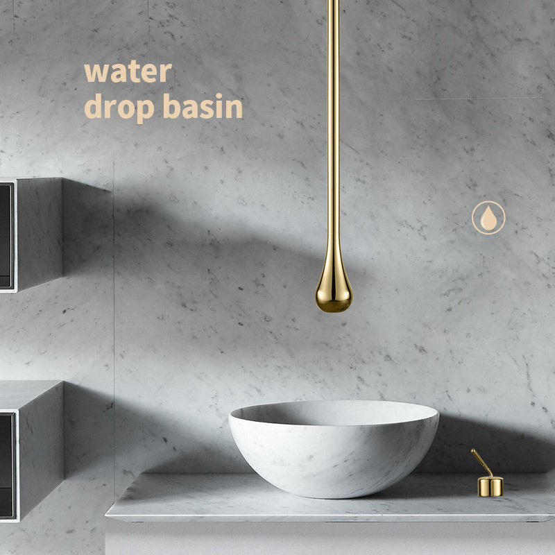 Modern basin faucet gun metal ceiling mounted brass basin mixer in grey