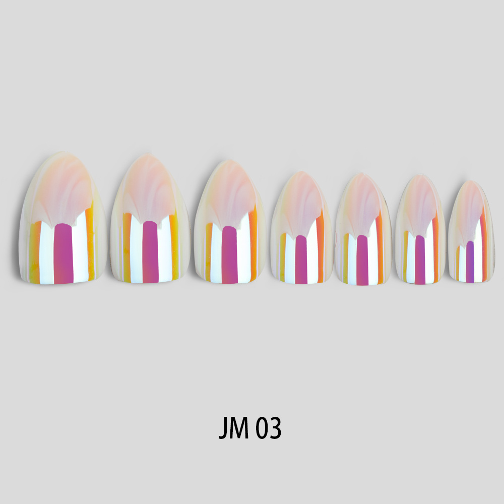 Fengshangmei high quality for fake nails colorful free sample nail art false nails designs