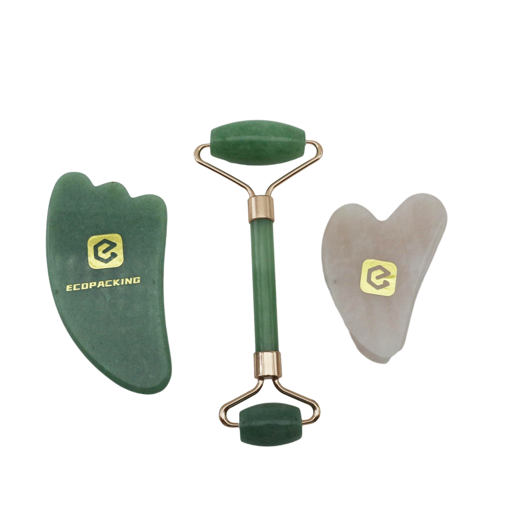 Best Selling Skin Massage Face Lifting Tool Opal Jade Roller Set