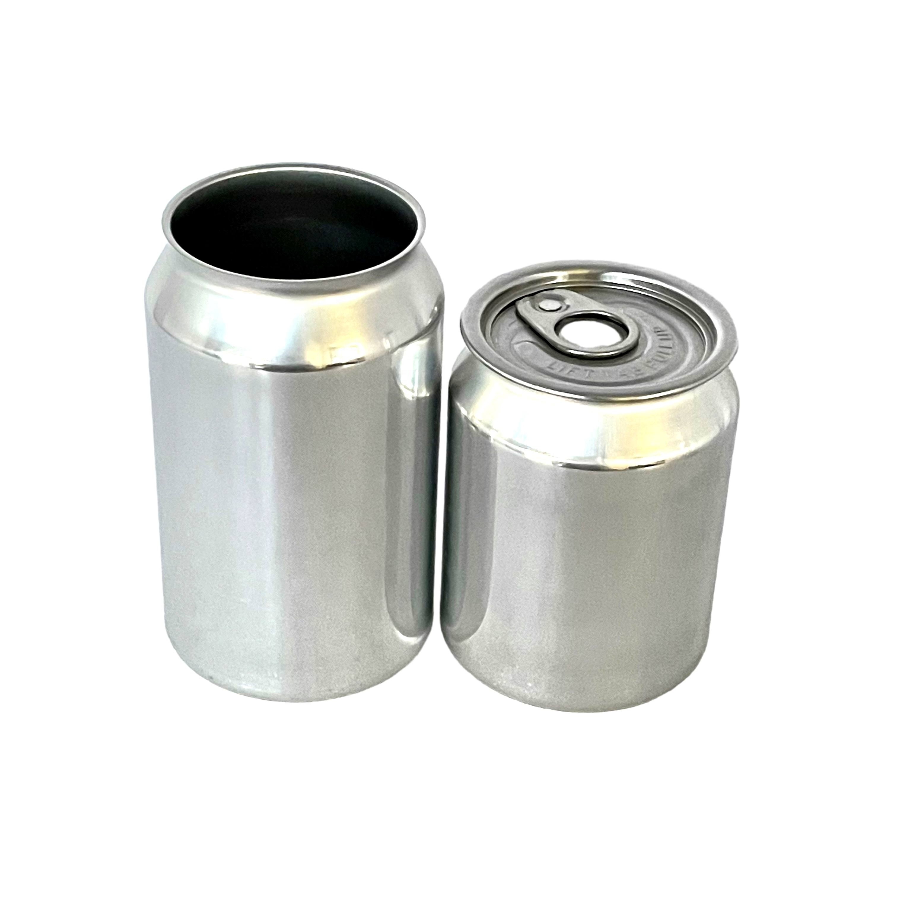 250ml 330ml 12oz Empty Aluminium Soda drink beer Can With Easy Open End Lid For packaging tin cans