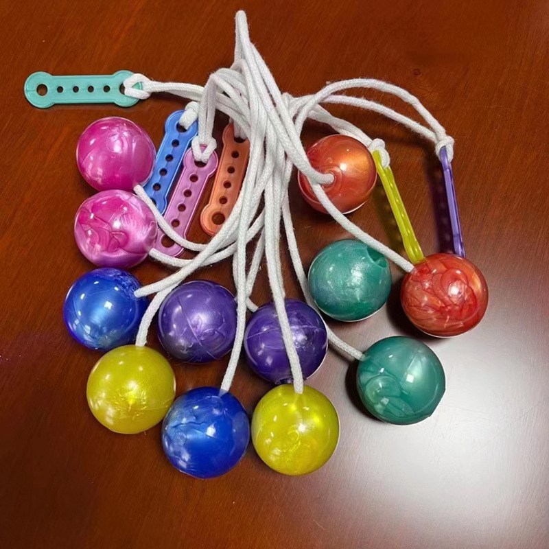 Wholesale Durable Squeeze Toys Fidget With Led Light Clacker Balls For  Outdoors Or At Home