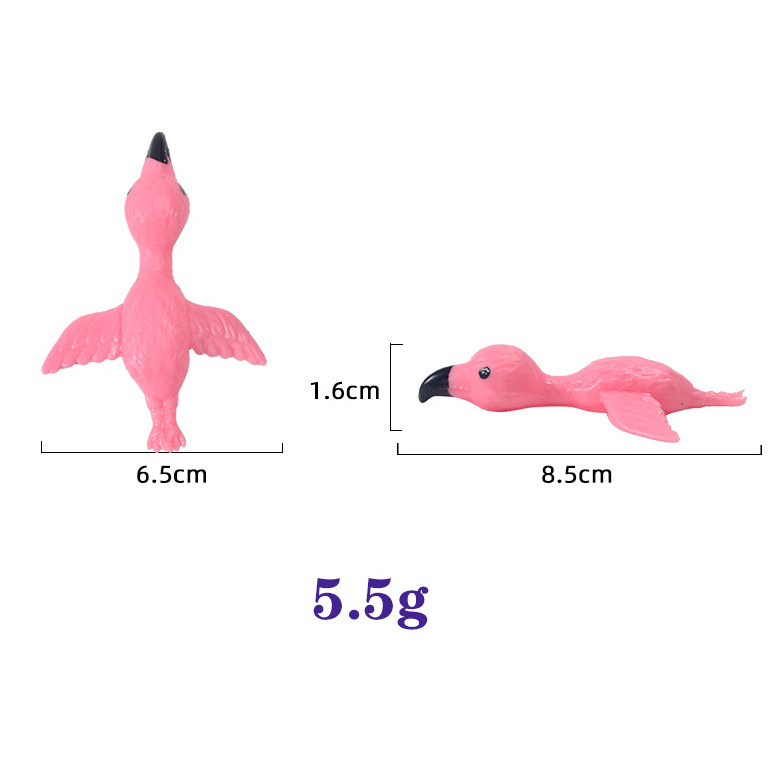 Sling Shot Flamingo Catapult Toy Flying Flamingo Toy Stretchy Flamingo Toy for Fun Christmas Easter Chicken Party Activities