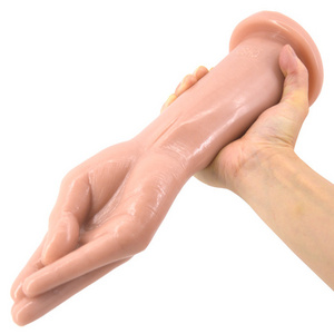 FAAK 11.8inch drop shipping realistic huge hand masturbation dildo fist for women