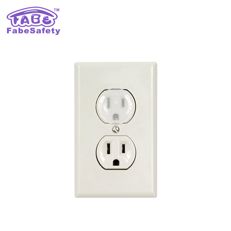 Fabesafety Customer logo can be printed baby proof plug socket covers